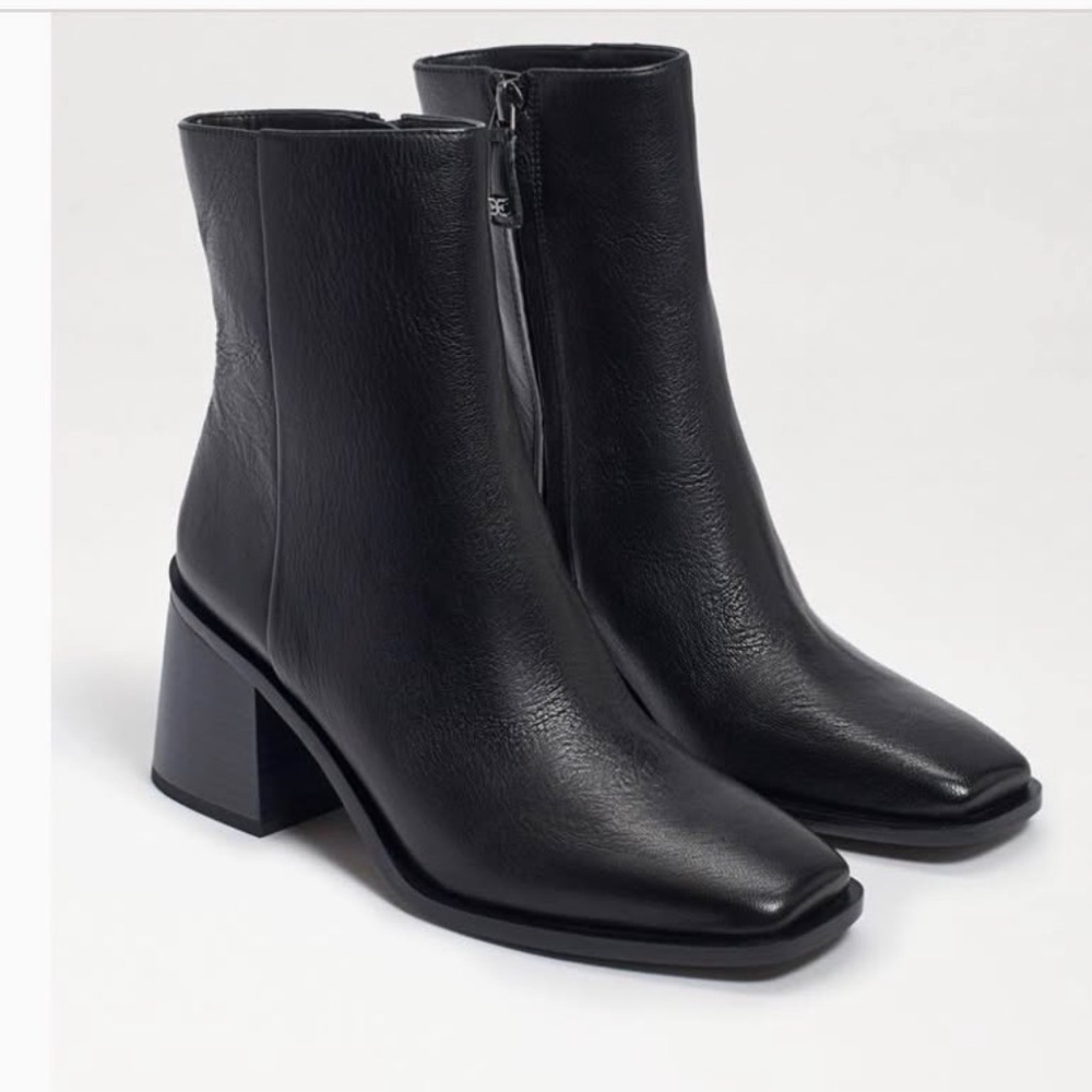 Sam Edelman Black Leather Boots